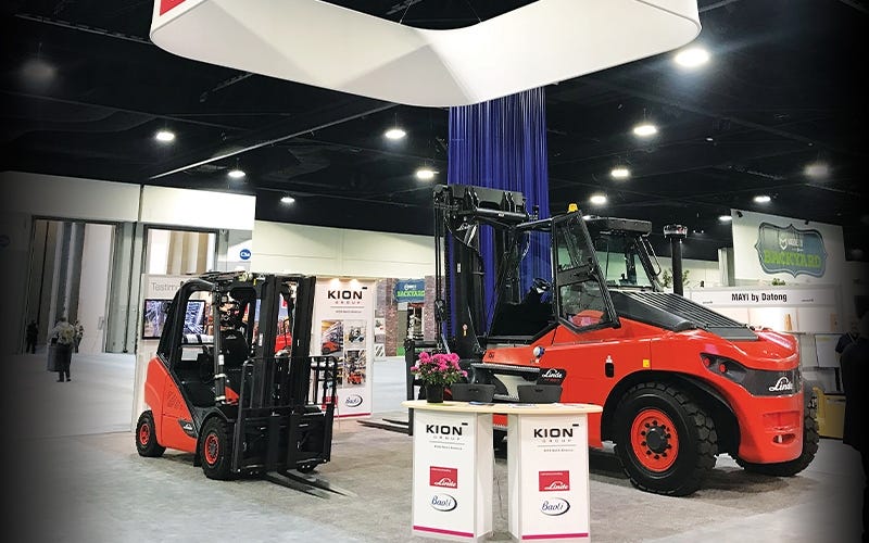 Kion North America - 20' x 20' Custom Exhibit