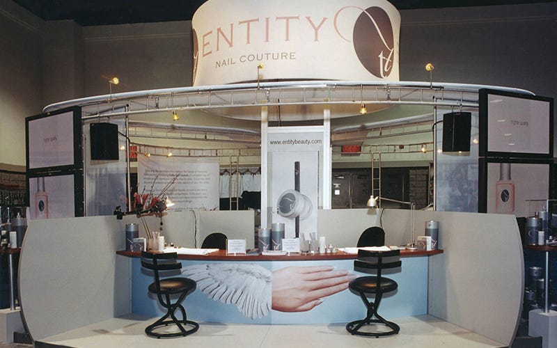 Entity Nail Couture - 20x20 Custom Modular Exhibit